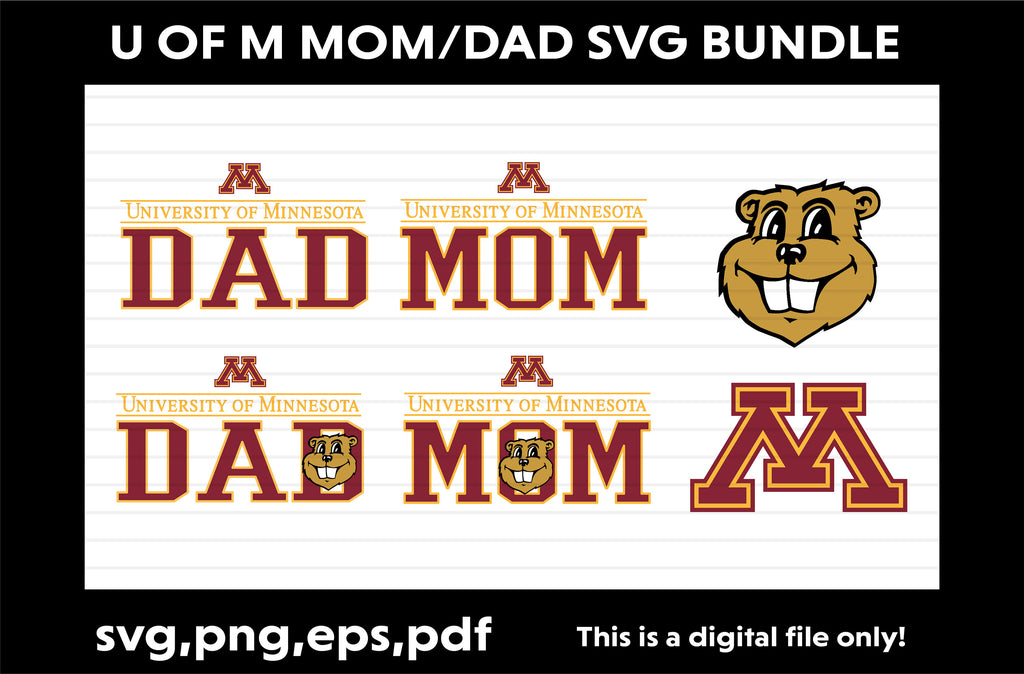 University of Minnesota Gymnastics Graphics Bundle