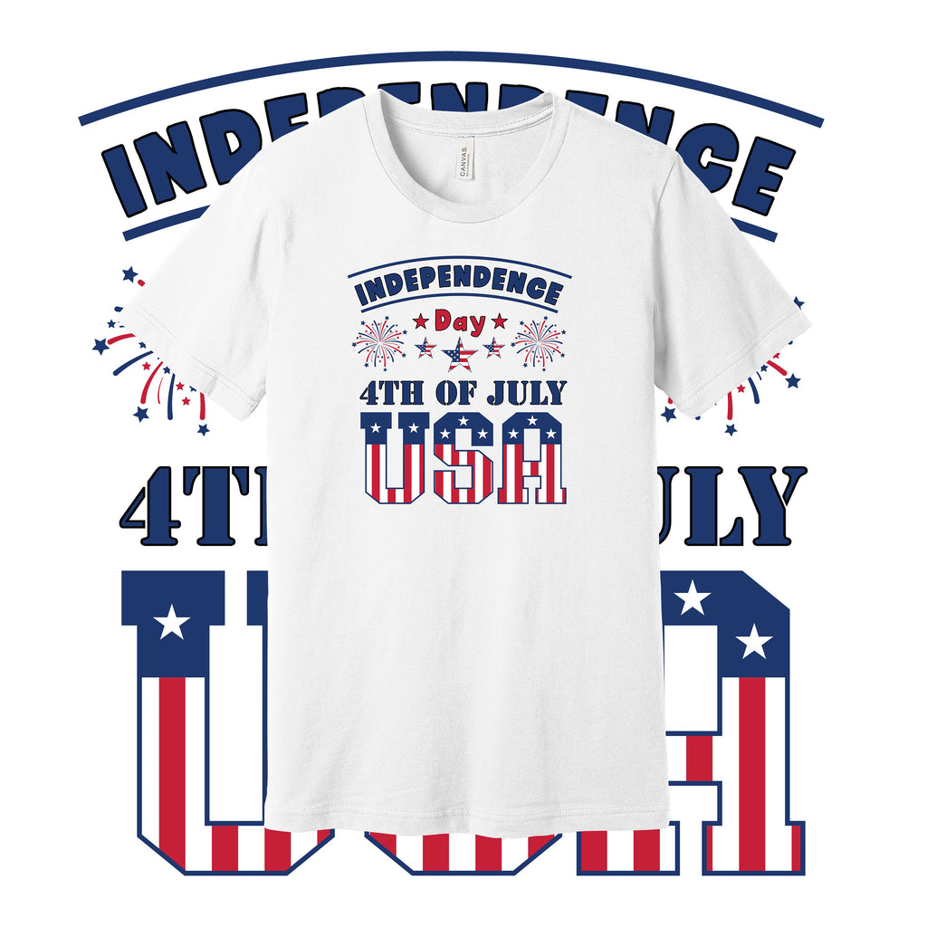 4th of July T-Shirt Graphics Bundle