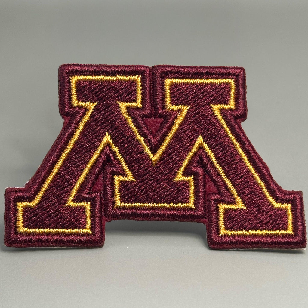 Minnesota Block "M" Embroidered Patch Small