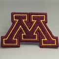 Minnesota Block "M" Embroidered Patch Small