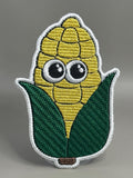 Sweet Corn Embroidered Patch