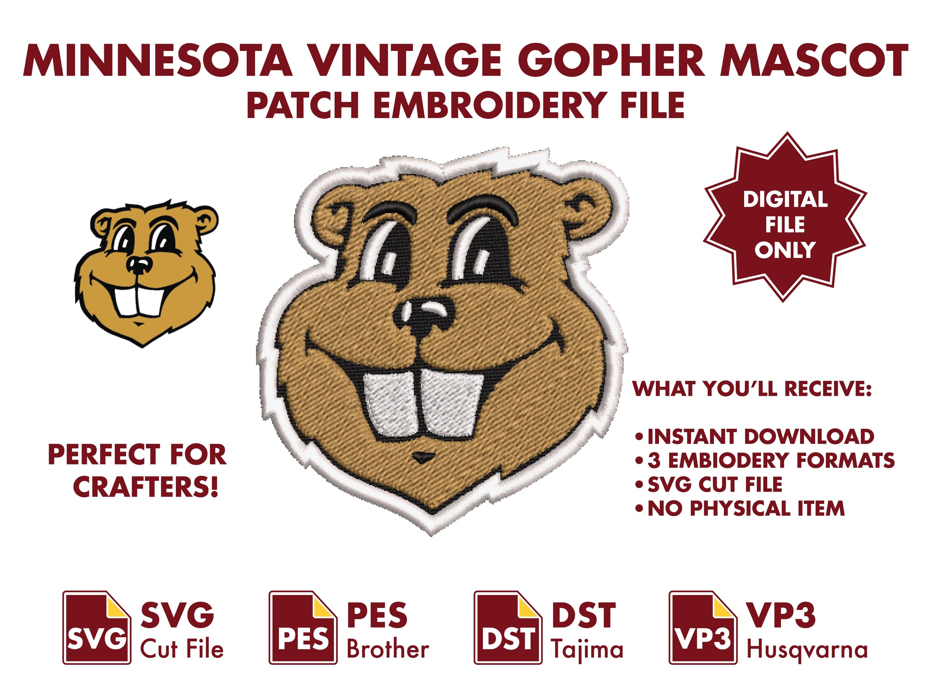 University of Minnesota Vintage Gopher Mascot