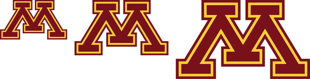 Minnesota Block "M" Embroidery Design