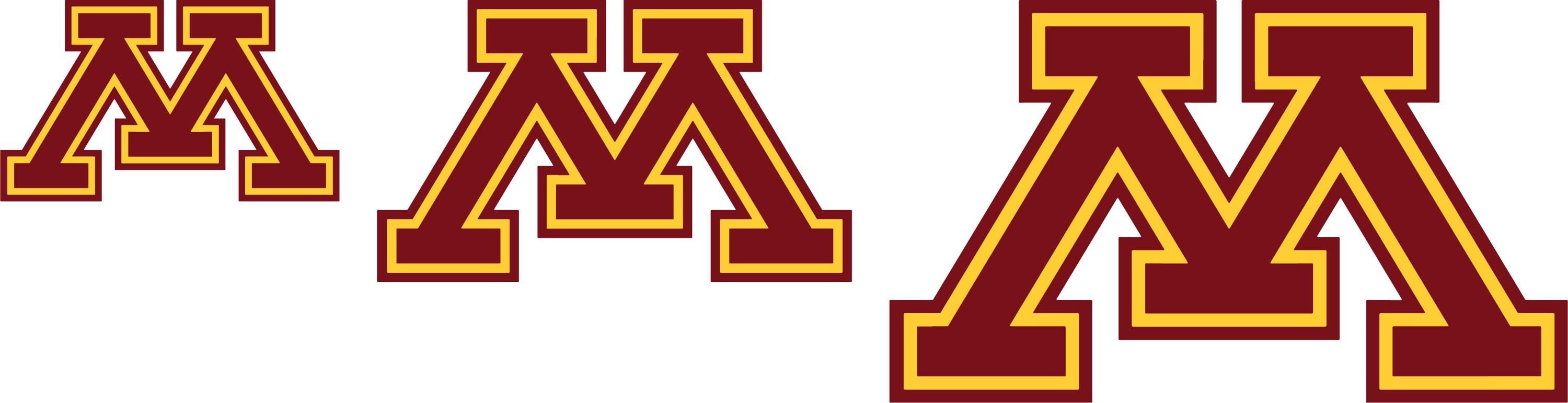 Minnesota Block "M" Embroidery Design