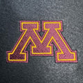 Minnesota Block "M" Embroidery Design