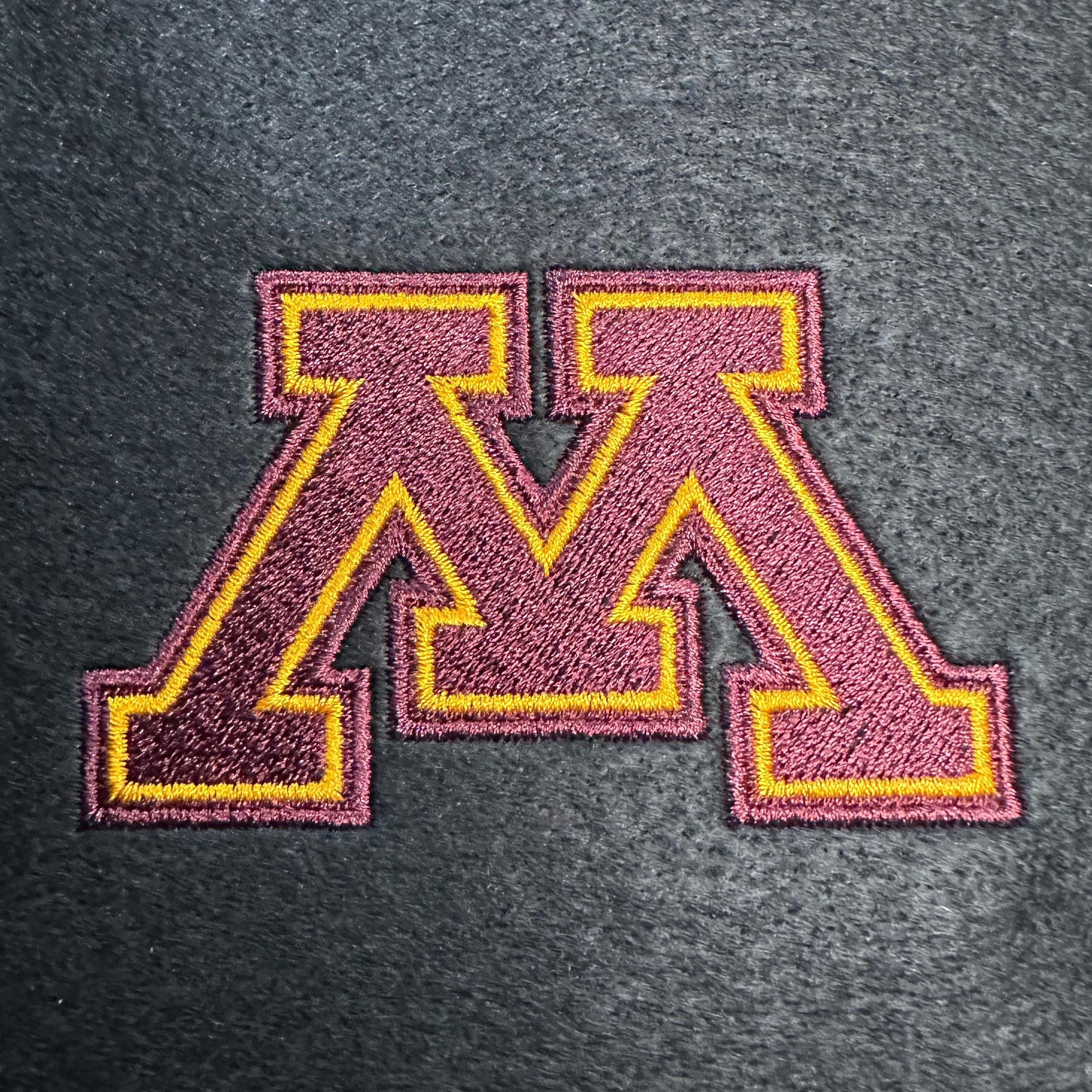 Minnesota Block "M" Embroidery Design