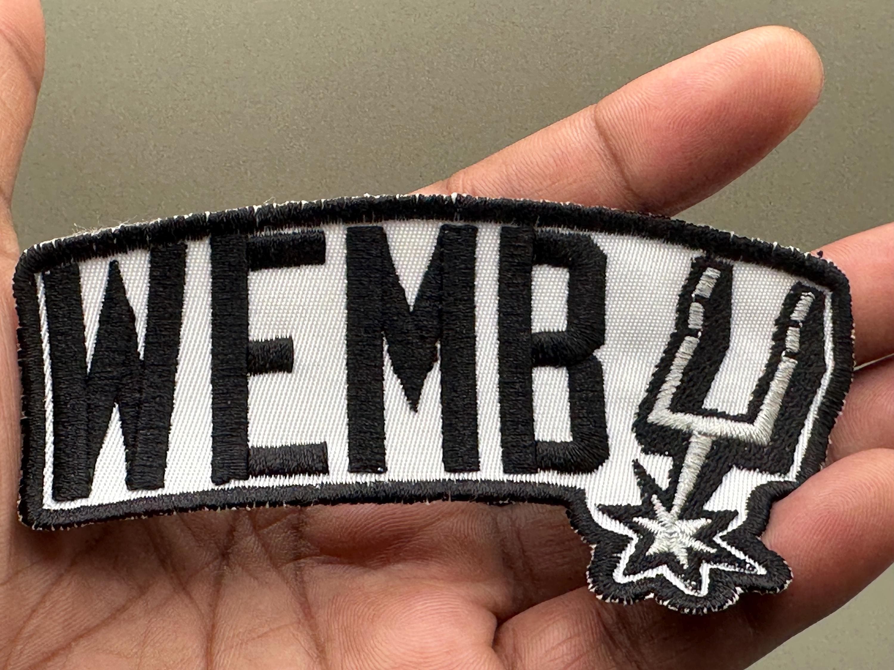 Wemby Spurs Inspired Patch