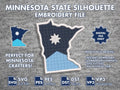 Minnesota State Silhouette