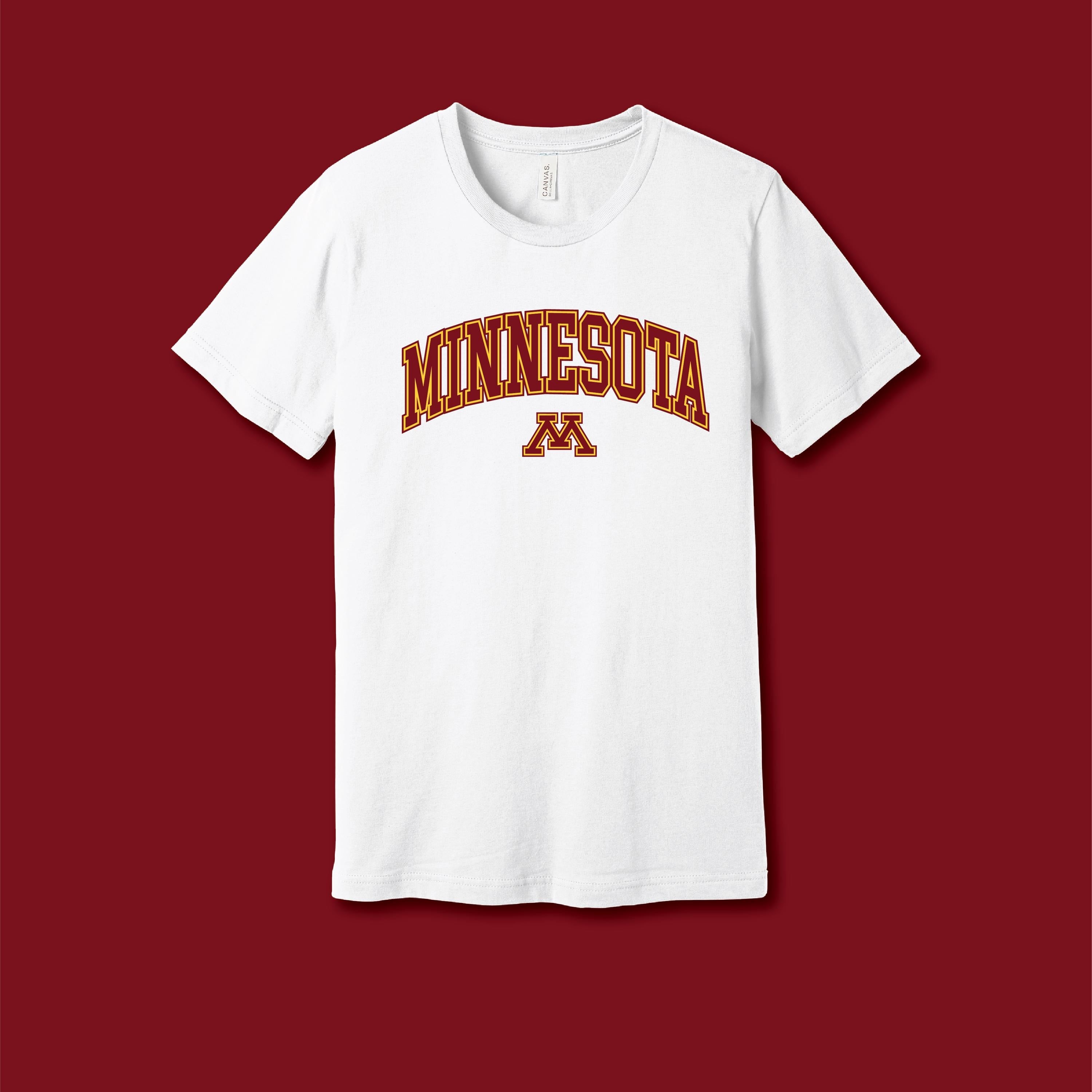University of Minnesota College Block Letters