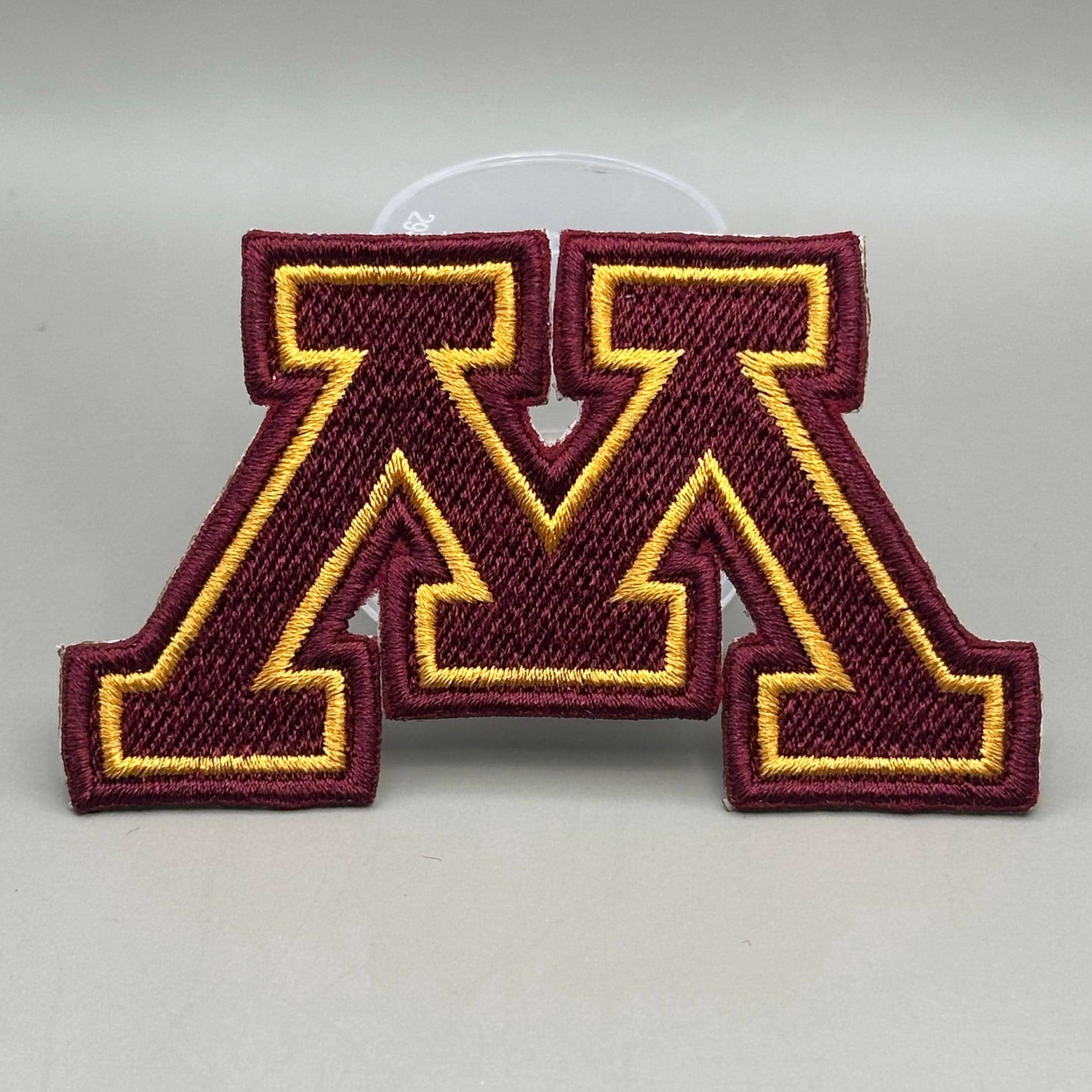 Minnesota Block "M" Embroidered Patch Medium