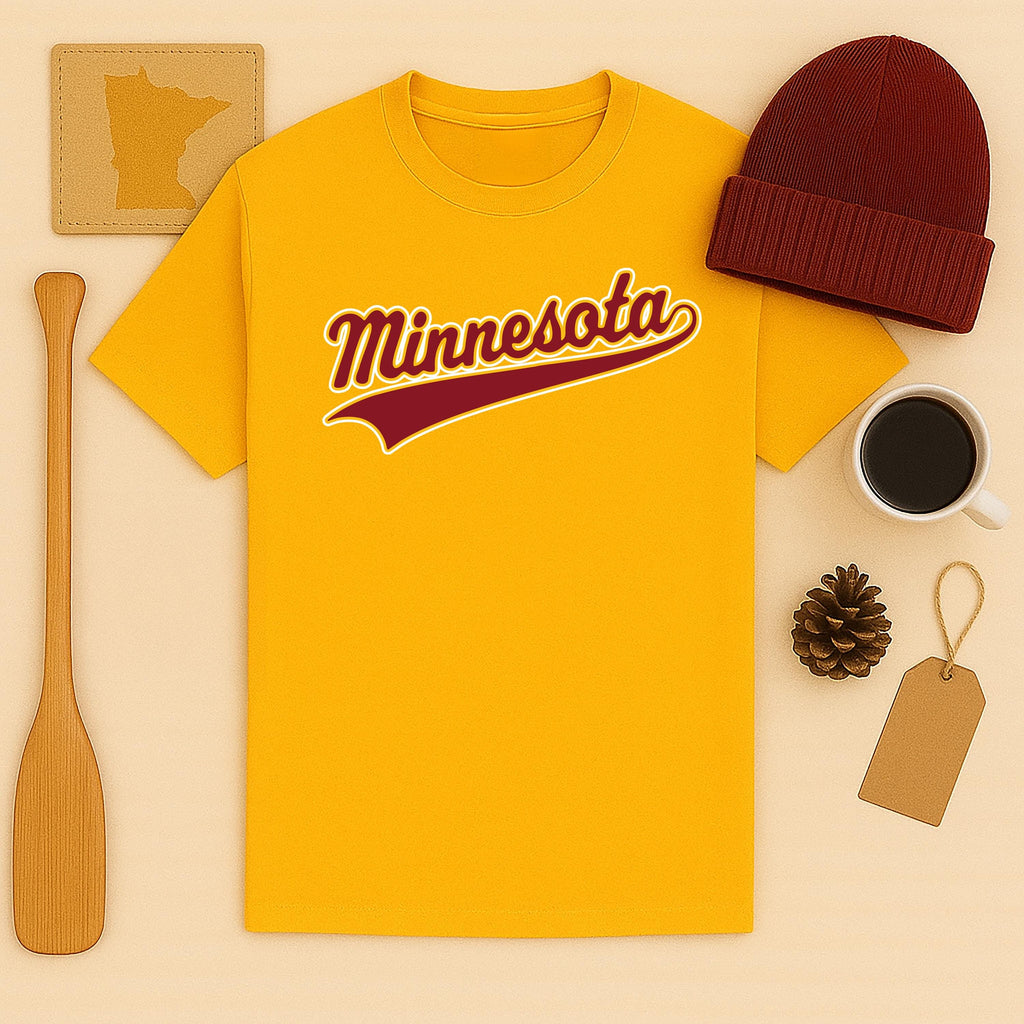 Minnesota Retro Script T-Shirt