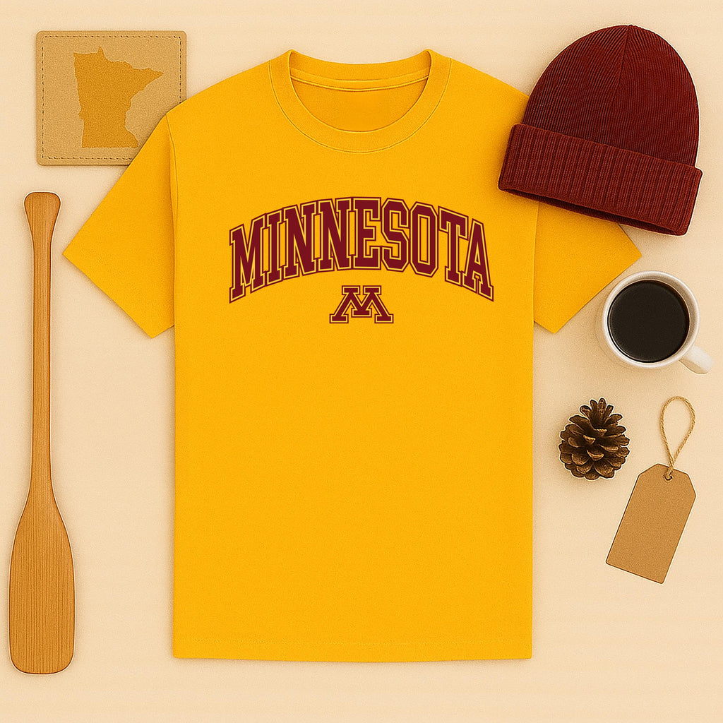 Minnesota Block Letters T-Shirt