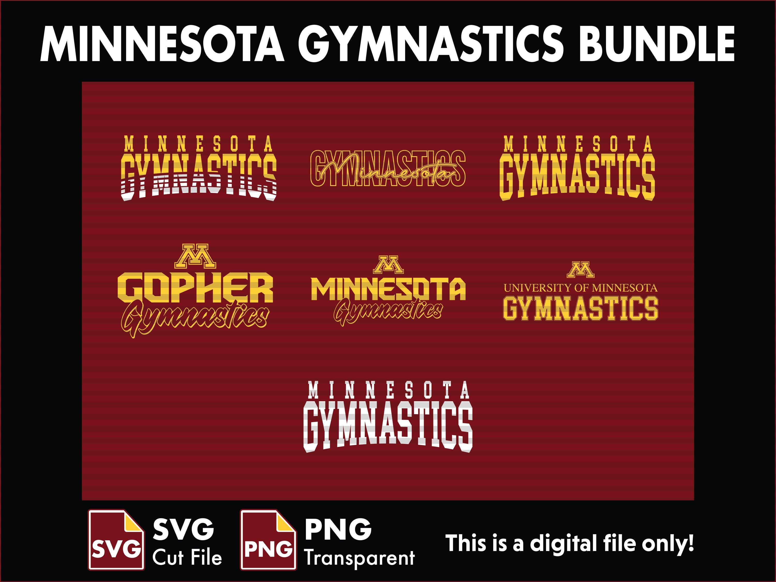 Minnesota Gymnastics Graphics Bundle