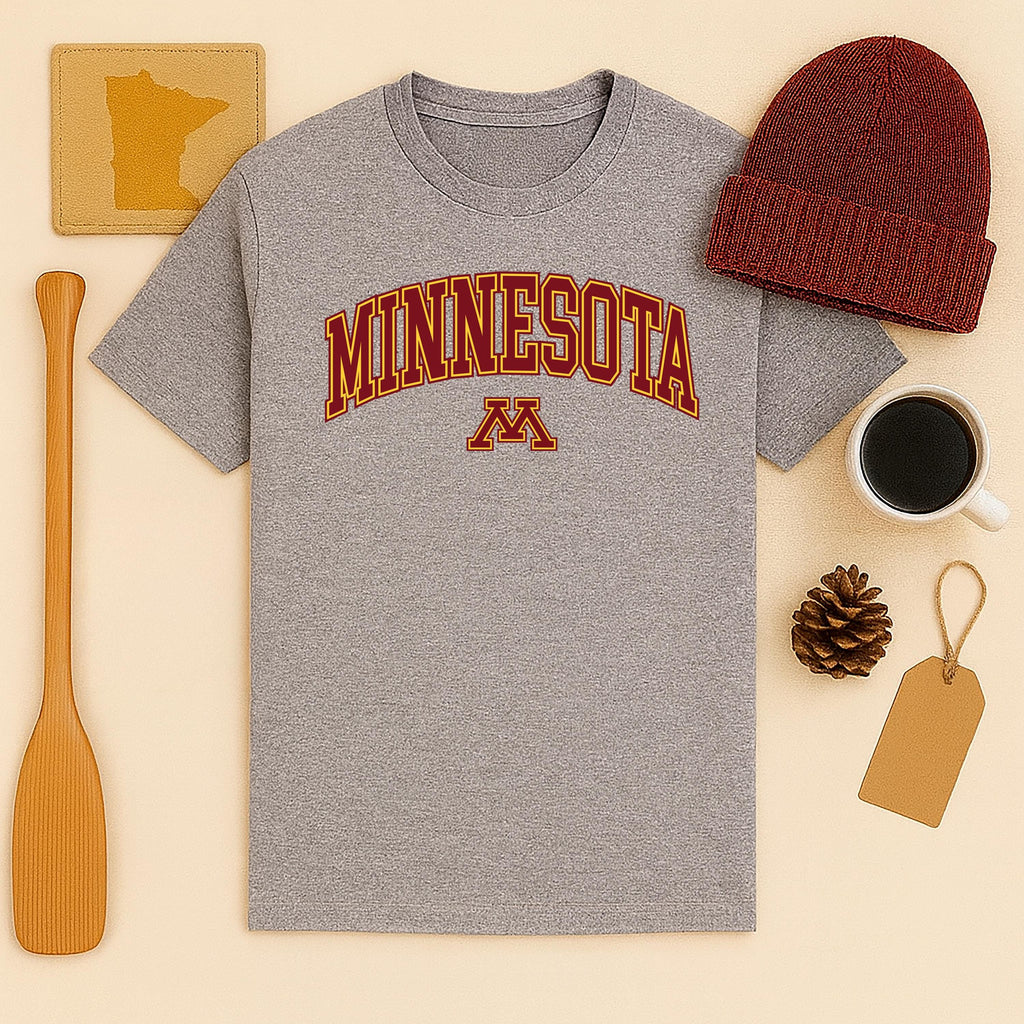 Minnesota Block Letters T-Shirt