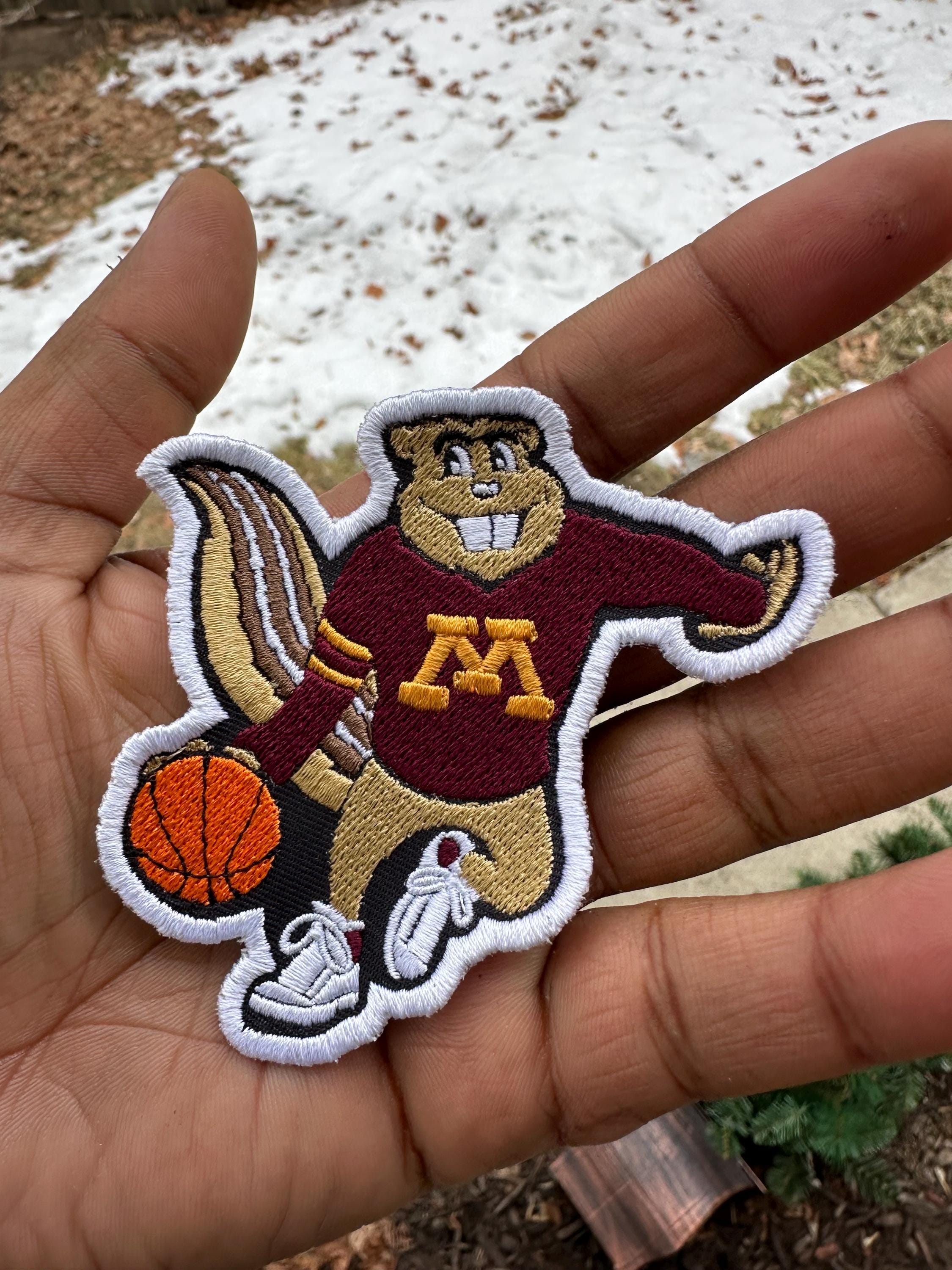 University of Minnesota Basketball Vintage Mascot Patch