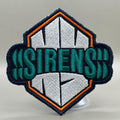New York Sirens Inspired Embroidered Patch