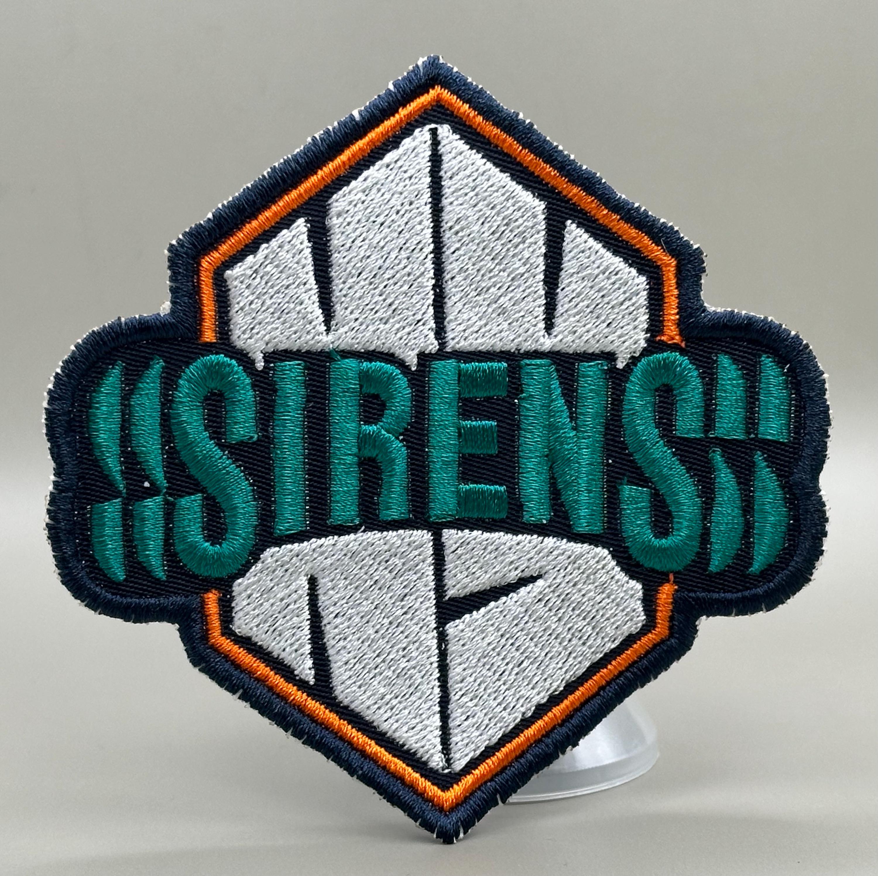 New York Sirens Inspired Embroidered Patch
